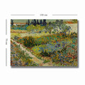Tablou decorativ, 70100VANGOGH040, Canvas, Lemn, Multicolor