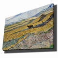Tablou decorativ, 70100VANGOGH042, Canvas, Lemn, Multicolor