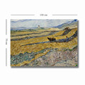 Tablou decorativ, 70100VANGOGH042, Canvas, Lemn, Multicolor