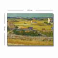 Tablou decorativ, 70100VANGOGH044, Canvas, Lemn, Multicolor