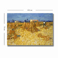 Tablou decorativ, 70100VANGOGH046, Canvas, Lemn, Multicolor