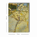 Tablou decorativ, 70100VANGOGH048, Canvas, Lemn, Multicolor
