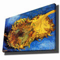 Tablou decorativ, 70100VANGOGH055, Canvas, Lemn, Multicolor