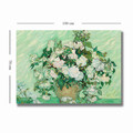 Tablou decorativ, 70100VANGOGH060, Canvas, Lemn, Multicolor