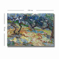 Tablou decorativ, 70100VANGOGH061, Canvas, Lemn, Multicolor