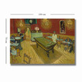 Tablou decorativ, 70100VANGOGH063, Canvas, Lemn, Multicolor