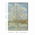 Tablou decorativ, 70100VANGOGH068, Canvas, Lemn, Multicolor