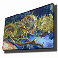 Tablou decorativ, 70100VANGOGH076, Canvas, Lemn, Multicolor