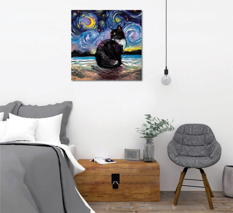 Tablou decorativ, KC424, Canvas imprimat, Multicolor