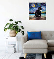 Tablou decorativ, KC424, Canvas imprimat, Multicolor