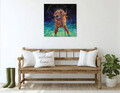 Tablou decorativ, KC425, Canvas imprimat, Multicolor