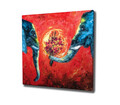 Tablou decorativ, KC427, Canvas imprimat, Multicolor