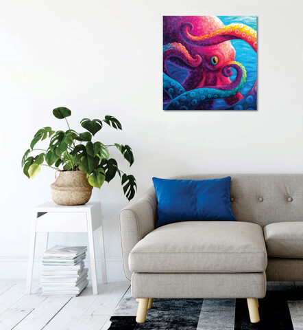 Tablou decorativ, KC428, Canvas imprimat, Multicolor