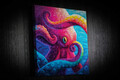 Tablou decorativ, KC428, Canvas imprimat, Multicolor