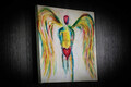 Tablou decorativ, KC432, Canvas imprimat, Multicolor