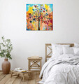 Tablou decorativ, KC434, Canvas imprimat, Multicolor