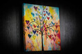 Tablou decorativ, KC434, Canvas imprimat, Multicolor