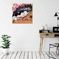 Tablou decorativ, KC435, Canvas imprimat, Multicolor