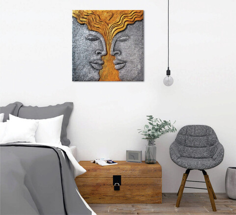 Tablou decorativ, KC436, Canvas imprimat, Multicolor