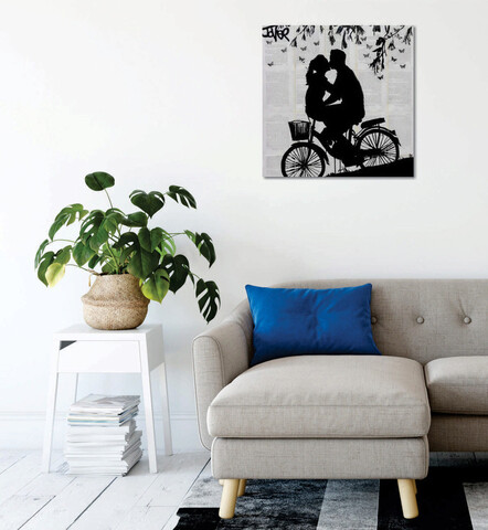 Tablou decorativ, KC437, Canvas imprimat, Multicolor