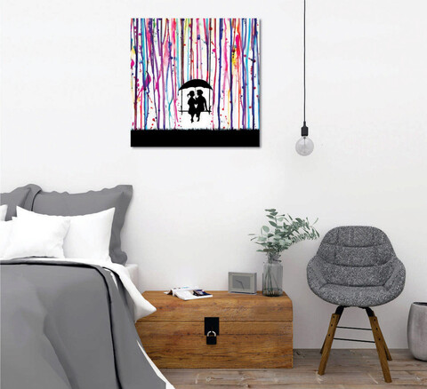 Tablou decorativ, KC438, Canvas imprimat, Multicolor
