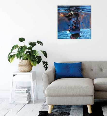 Tablou decorativ, KC439, Canvas imprimat, Multicolor