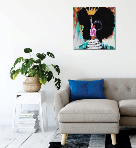Tablou decorativ, KC440, Canvas imprimat, Multicolor