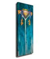 Tablou decorativ, PC316, 50% BUMBAC / 50% POLIESTER / Imprimare digitală pe pânză / Dimensiuni: 30 x 80 cm / Ramă din lemn: 2 x 3 cm, Multicolor