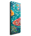 Tablou decorativ, PC322, 50% BUMBAC / 50% POLIESTER / Imprimare digitală pe pânză / Dimensiuni: 30 x 80 cm / Ramă din lemn: 2 x 3 cm, Multicolor