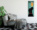 Tablou decorativ, PC330, 50% BUMBAC / 50% POLIESTER / Imprimare digitală pe pânză / Dimensiuni: 30 x 80 cm / Ramă din lemn: 2 x 3 cm, Multicolor
