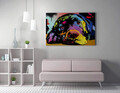 Tablou decorativ, WY164 (50 x 70), 50% BUMBAC / 50% POLIESTER / Imprimare digitală pe pânză / Dimensiuni: 50 x 70 cm / Ramă din lemn: 2 x 3 cm, Multicolor