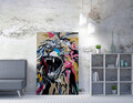 Tablou decorativ, WY167 (50 x 70), 50% BUMBAC / 50% POLIESTER / Imprimare digitală pe pânză / Dimensiuni: 50 x 70 cm / Ramă din lemn: 2 x 3 cm, Multicolor