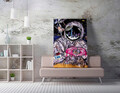 Tablou decorativ, WY219 (50 x 70), 50% BUMBAC / 50% POLIESTER / Imprimare digitală pe pânză / Dimensiuni: 50 x 70 cm / Ramă din lemn: 2 x 3 cm, Multicolor