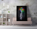 Tablou decorativ, WY224 (50 x 70), 50% BUMBAC / 50% POLIESTER / Imprimare digitală pe pânză / Dimensiuni: 50 x 70 cm / Ramă din lemn: 2 x 3 cm, Multicolor