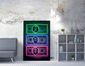 Tablou decorativ, WY226 (50 x 70), 50% BUMBAC / 50% POLIESTER / Imprimare digitală pe pânză / Dimensiuni: 50 x 70 cm / Ramă din lemn: 2 x 3 cm, Multicolor