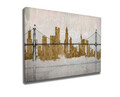 Tablou decorativ, WY227 (50 x 70), 50% BUMBAC / 50% POLIESTER / Imprimare digitală pe pânză / Dimensiuni: 50 x 70 cm / Ramă din lemn: 2 x 3 cm, Multicolor