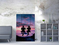 Tablou decorativ, WY237 (50 x 70), 50% BUMBAC / 50% POLIESTER / Imprimare digitală pe pânză / Dimensiuni: 50 x 70 cm / Ramă din lemn: 2 x 3 cm, Multicolor