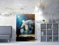 Tablou decorativ, WY242 (50 x 70), 50% BUMBAC / 50% POLIESTER / Imprimare digitală pe pânză / Dimensiuni: 50 x 70 cm / Ramă din lemn: 2 x 3 cm, Multicolor