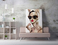 Tablou decorativ, WY205 (70 x 100), 50% BUMBAC / 50% POLIESTER / Imprimare digitală pe pânză / Dimensiuni: 70 x 100 cm / Ramă din lemn: 2 x 3 cm, Multicolor