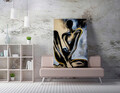 Tablou decorativ, WY210 (70 x 100), 50% BUMBAC / 50% POLIESTER / Imprimare digitală pe pânză / Dimensiuni: 70 x 100 cm / Ramă din lemn: 2 x 3 cm, Multicolor