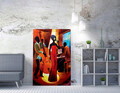 Tablou decorativ, WY216 (70 x 100), 50% BUMBAC / 50% POLIESTER / Imprimare digitală pe pânză / Dimensiuni: 70 x 100 cm / Ramă din lemn: 2 x 3 cm, Multicolor