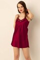 Camasa de noapte, 995MRE1721 - S/M, Miorre, Rosu claret