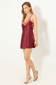Camasa de noapte, 995MRE1463 - S/M, Miorre, Rosu claret