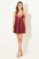 Camasa de noapte, 995MRE1463 - XL/XXL, Miorre, Rosu claret