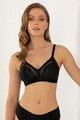 Sutien, 999MRE1154 - 110, Miorre, 90% poliamida/10% elastan, Negru