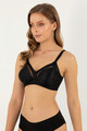 Sutien, 999MRE1154 - 90, Miorre, 90% poliamida/10% elastan, Negru