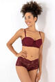 Set lenjerie intima sutien si chiloti, 999MRE1604 - 85, Miorre, Rosu claret