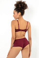 Set lenjerie intima sutien si chiloti, 999MRE1604 - 85, Miorre, Rosu claret