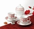 Serviciu pentru cafea Traditional, Oti, 6 piese, portelan