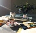 Serviciu pentru cafea Traditional, Oti, 6 piese, portelan